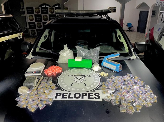 Homem é preso por tráfico de drogas na zona rural de Arapiraca