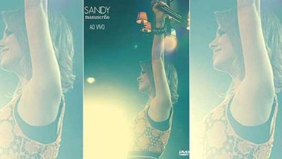 Sandy divulga para fãs capa do primeiro DVD