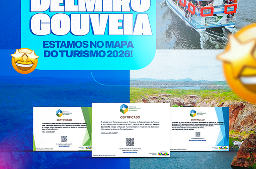 Delmiro Gouveia renova permanência no Mapa do Turismo Brasileiro até 2027