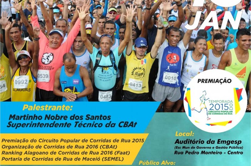 Semel vai realizar II Fórum Alagoano de Corridas de Rua