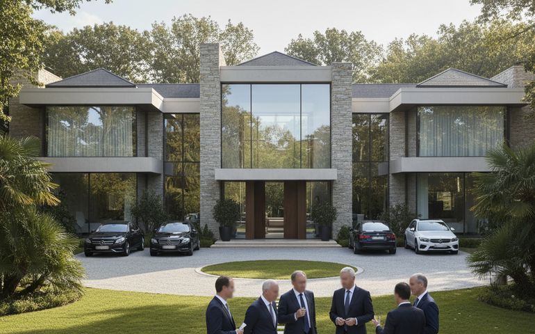 Mansão de R$ 36 milhões recebe ministros e políticos em Brasília