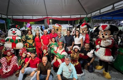 Prefeitura de Tanque d’Arca realiza grande festa natalina e celebra sucesso de público