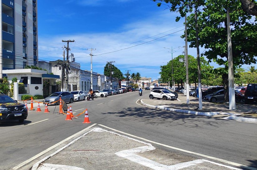 Avenida da Paz fica interditada nesta terça-feira (17) para serviços da BRK