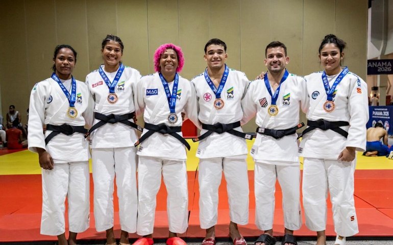 Brasil abre Pan-Americano Sênior de judô com seis medalhas