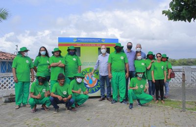 Prefeitura de Penedo instala pontos de coleta de matérias recicláveis
