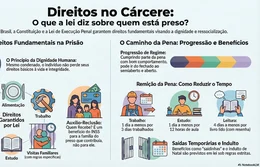 Direitos do Cárcere: o que diz a lei sobre quem está preso?
