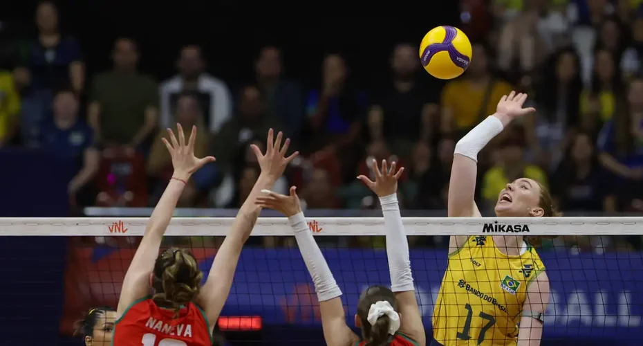 Invicto, Brasil enfrenta campeãs olímpicas na Liga das Nações de Vôlei