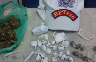 BPTran prende reeducando com drogas no Clima Bom