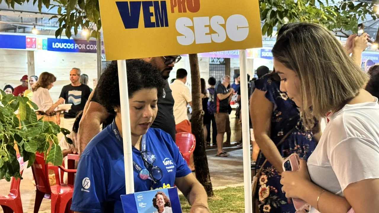 Sesc divulga programação no Festival Sabores de Alagoas