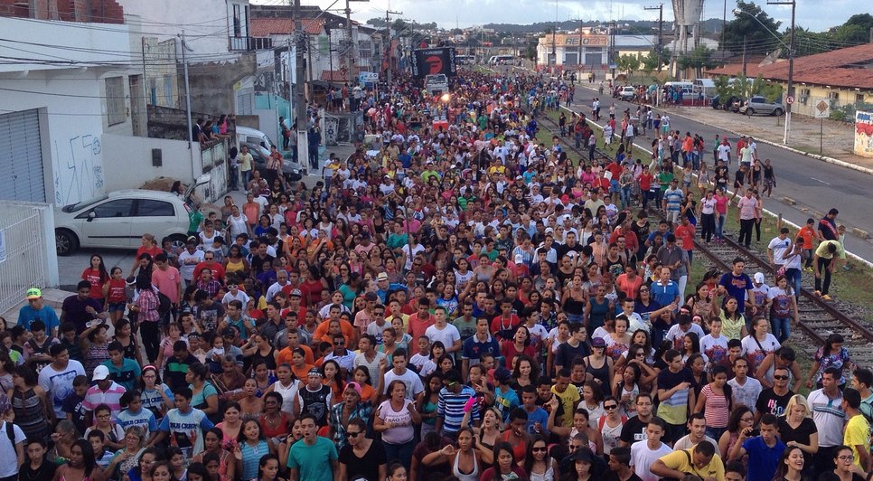 Marcha para Jesus na Av. Augusto Franco - Foto: Daniel Aragão 