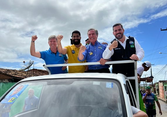 Em carreatas pelo Agreste, Collor e Léo Dias recebem apoio popular e de lideranças