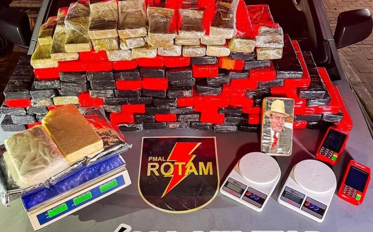 PM apreendeu mais de 1,5 tonelada de drogas e 1.400 armas no ano de 2024