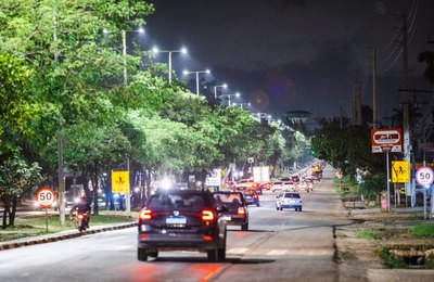 Iluminação em LED alcança mais de 60km das principais vias urbanas de Maceió