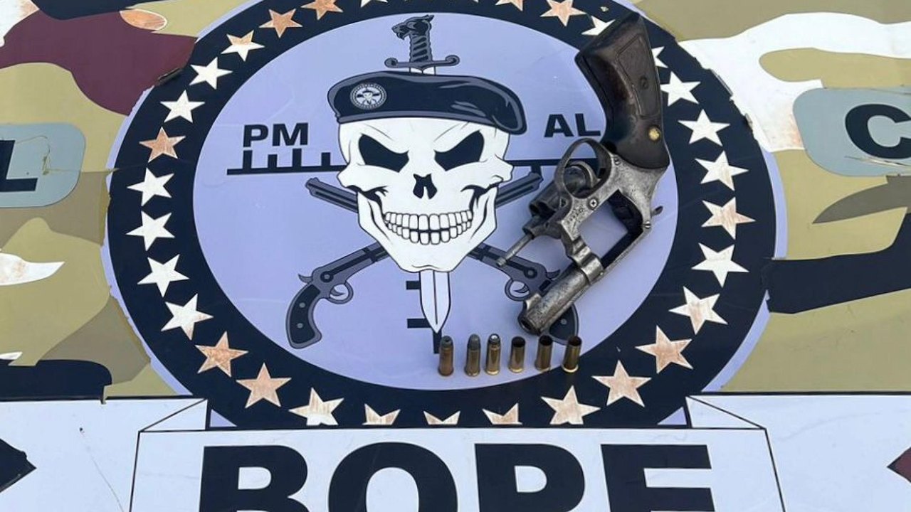  Polícia Militar apreende armas e drogas em Maceió e Joaquim Gomes  