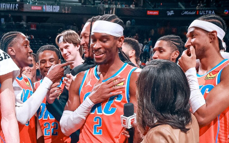 Gilgeous-Alexander brilha e Oklahoma City Thunder enfrenta os Bucks na final da NBA Cup