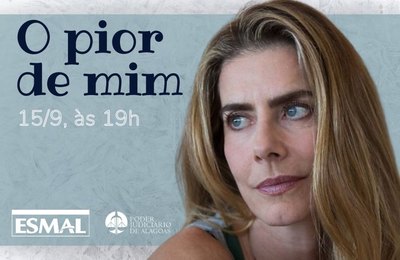 Com Maitê Proença: Esmal realiza sessão de teatro para servidores e juízes