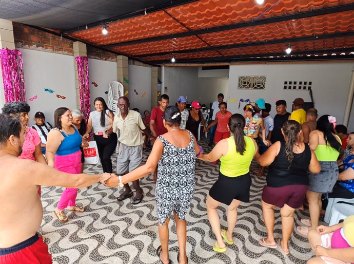 Caps de Penedo promove carnaval terapêutico com lazer, inclusão e segurança