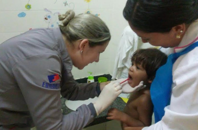 Ação de Higiene Bucal ocorre em creche de São Miguel dos Campos