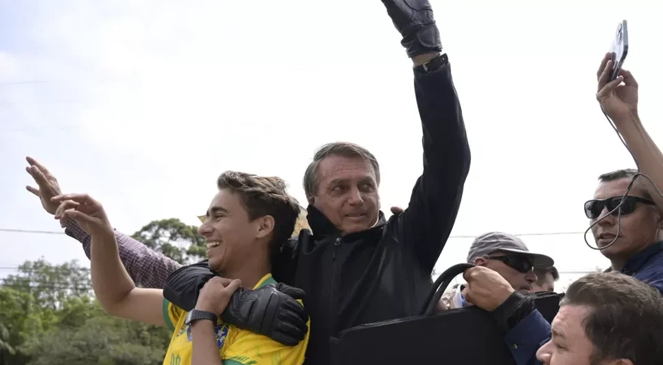 Deputado federal mais votado do Brasil, Nikolas Ferreira realiza ato pró-Bolsonaro em Aracaju / Foto: Foto: Douglas Magno/AFP