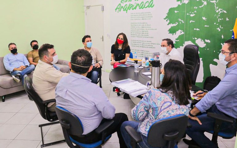 Prefeito Luciano recebe diretores da MVV e destaca desenvolvimento econômico com projetos sociais