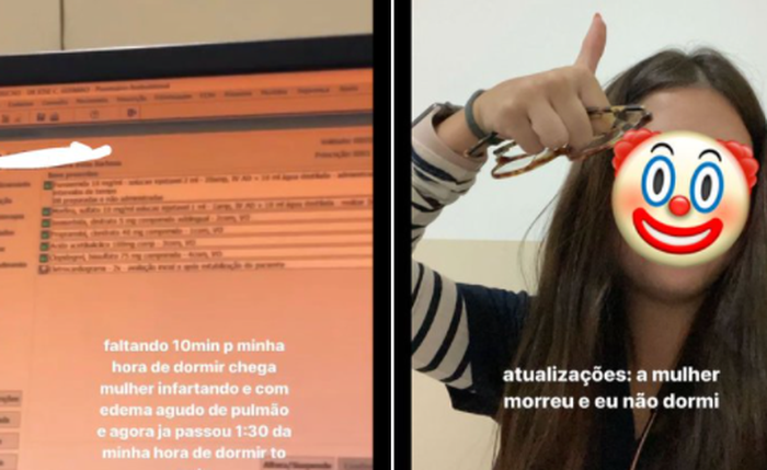 Post feito pela estudante logo viralizou no Instagram e no Twitter Post feito pela estudante logo viralizou no Instagram e no Twitter