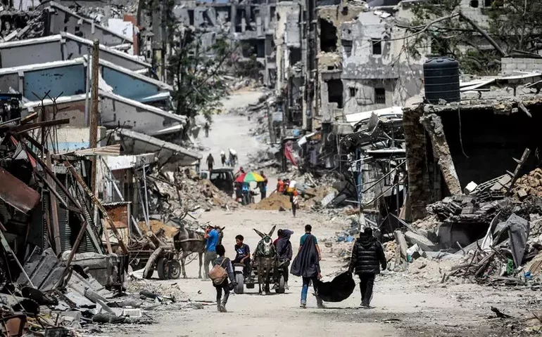 Itália recebe crianças da Faixa de Gaza para tratamento médico