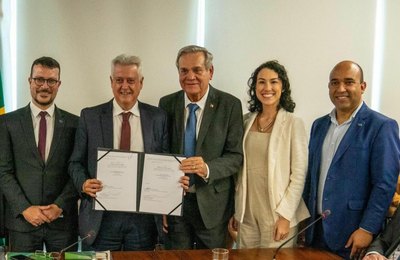 Ronaldo Lessa assina termo de cooperação para fortalecimento de ações socioambientais e econômicas