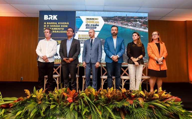 Mais Água Alagoas: Barra de São Miguel atinge o status de universalização do saneamento