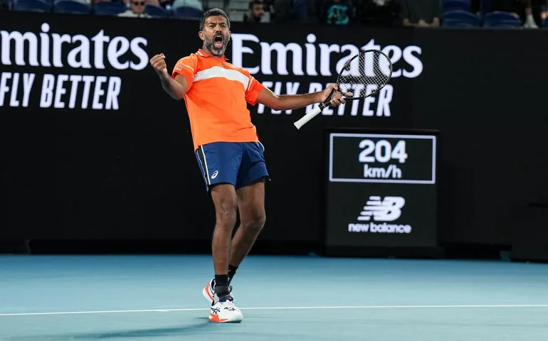Bopanna leva o Aberto da Austrália nas duplas e se torna o mais velho a vencer um Grand Slam