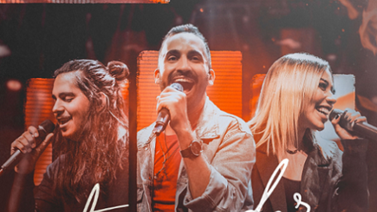 Arthur Callazans em single com a banda Casa Worship