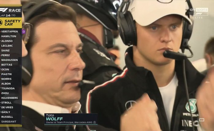 Toto Wolff durante o Grande Prêmio do Canadá Toto Wolff durante o Grande Prêmio do Canadá