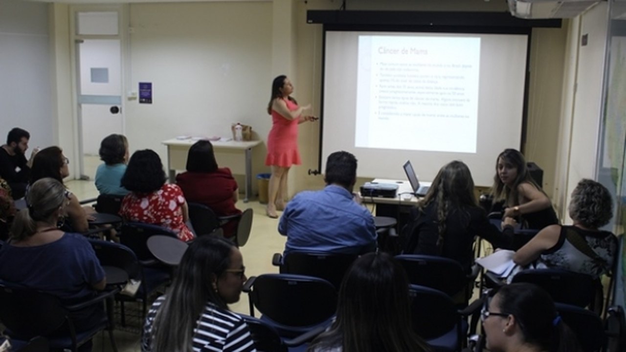 Câncer de mama é tema de palestra para servidores do Planejamento