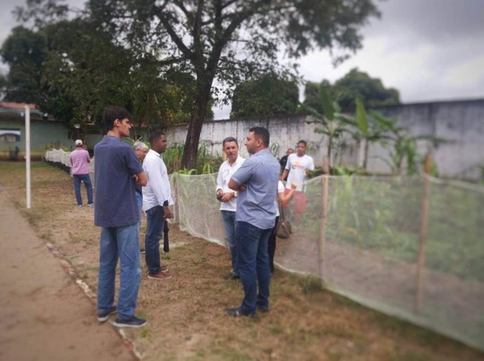 Seprev e Emater-AL iniciam projeto em hortas nas Unidades de Internação