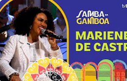 Samba na Gamboa recebe a cantora Mariene de Castro