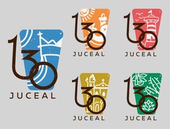 Logo possui cinco variações que englobam referências à cultura, à arquitetura, à flora e à geografia alagoanas