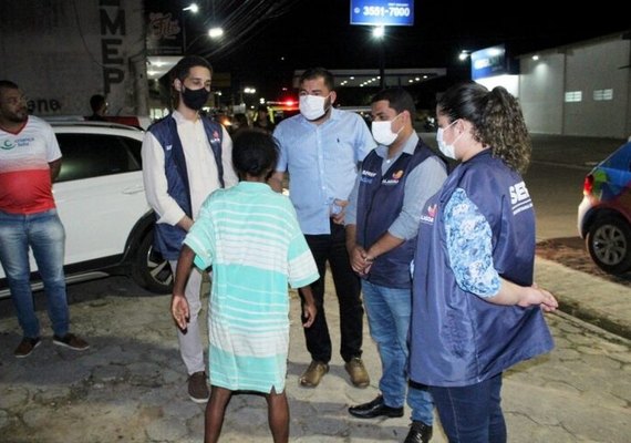 Ação conjunta de busca ativa em Penedo encaminha pessoas para Rede Acolhe