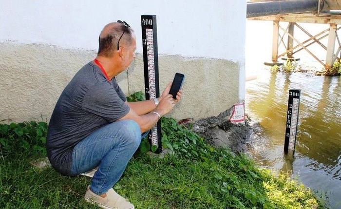 Defesa Civil faz monitoramento das águas do Rio São Francisco em Penedo