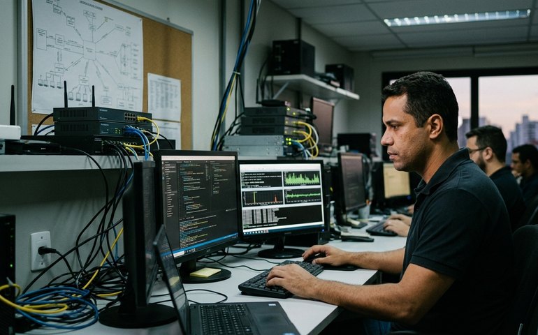 O perigo na tela: ataques digitais expõem vulnerabilidades no Brasil