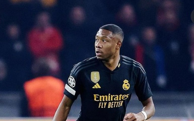 Alaba rompe ligamento e desfalca Real Madrid até o final da temporada