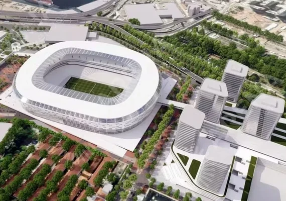 Estádio do Flamengo: Prefeitura do Rio avalia limitar acesso de carros e desaconselha edifício garagem