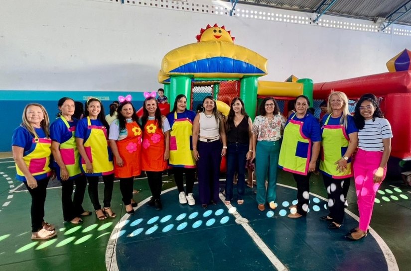 Programa Criança Feliz celebra o Dia das Crianças com uma tarde de alegria e integração, em Palmeira