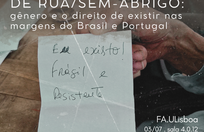 Evento remoto apresenta pesquisas sobre população em situação de rua