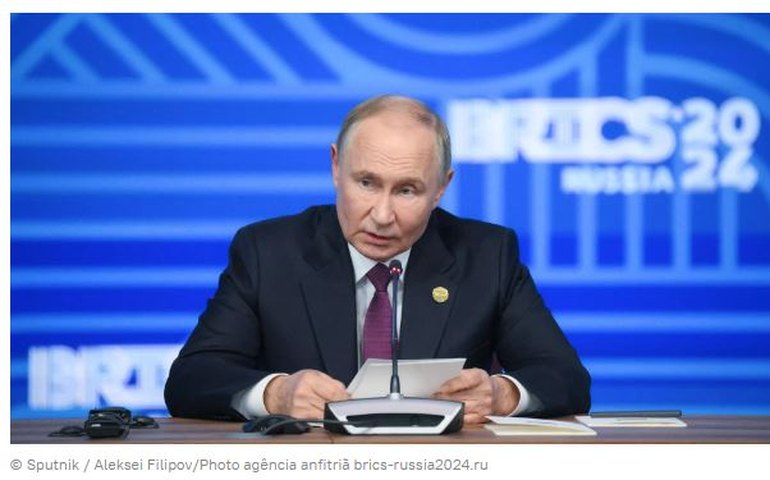 Putin celebra criação de nova arma e destaca importância histórica para a Rússia