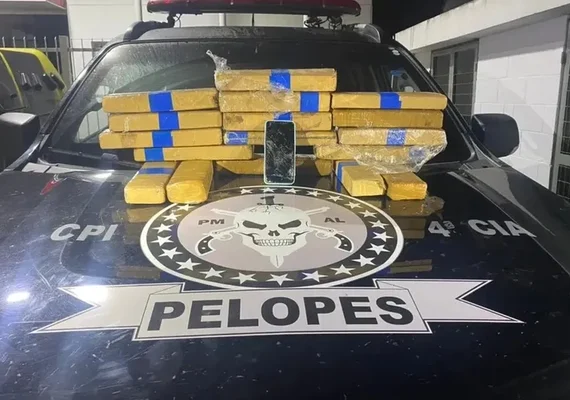 Idoso é preso com 15kg de maconha em Atalaia