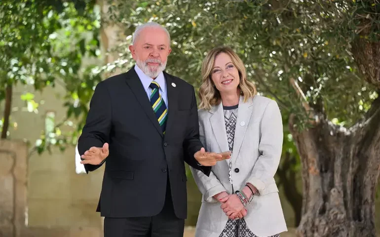 Lula pode se reunir com Meloni à margem de cúpula da FAO