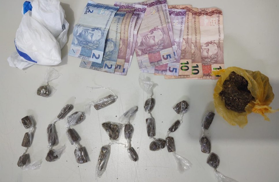 DINHEIRO TRÁFICO / Foto: SSP