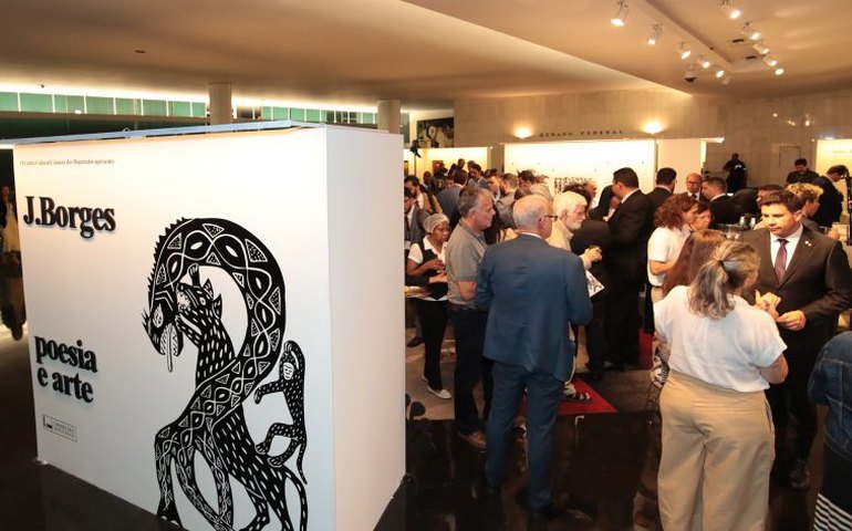 Exposição no Congresso destaca vida e obra de J.Borges, mestre da xilogravura