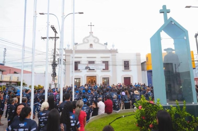 Mais de mil Romeiros de Campo Alegre seguem na 13ª Romaria ao Juazeiro do Norte no Ceará