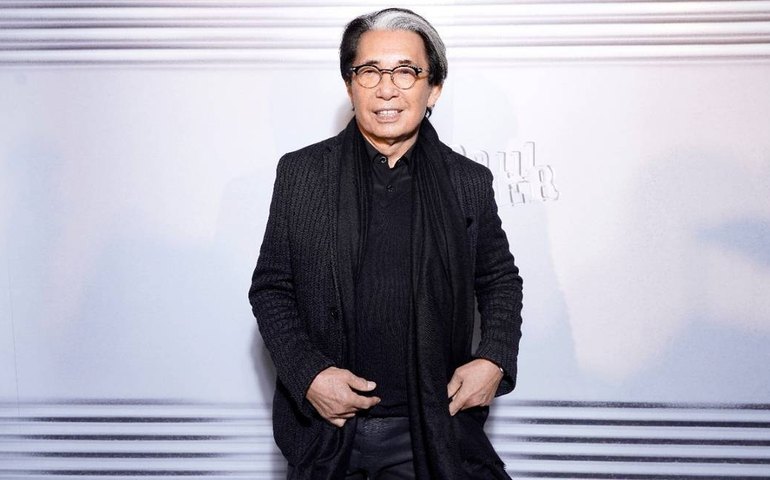 Estilista Kenzo Takada morre vítima de covid, aos 81 anos
