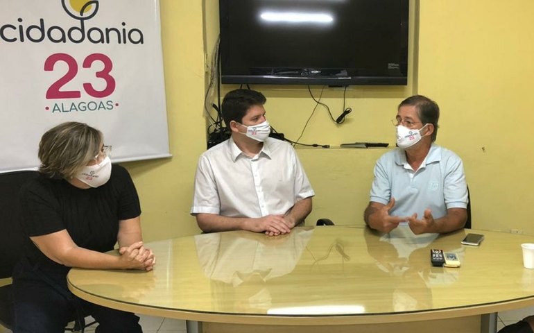 Sucessão em Maceió: Cidadania vai homologar Davi Filho em convenção